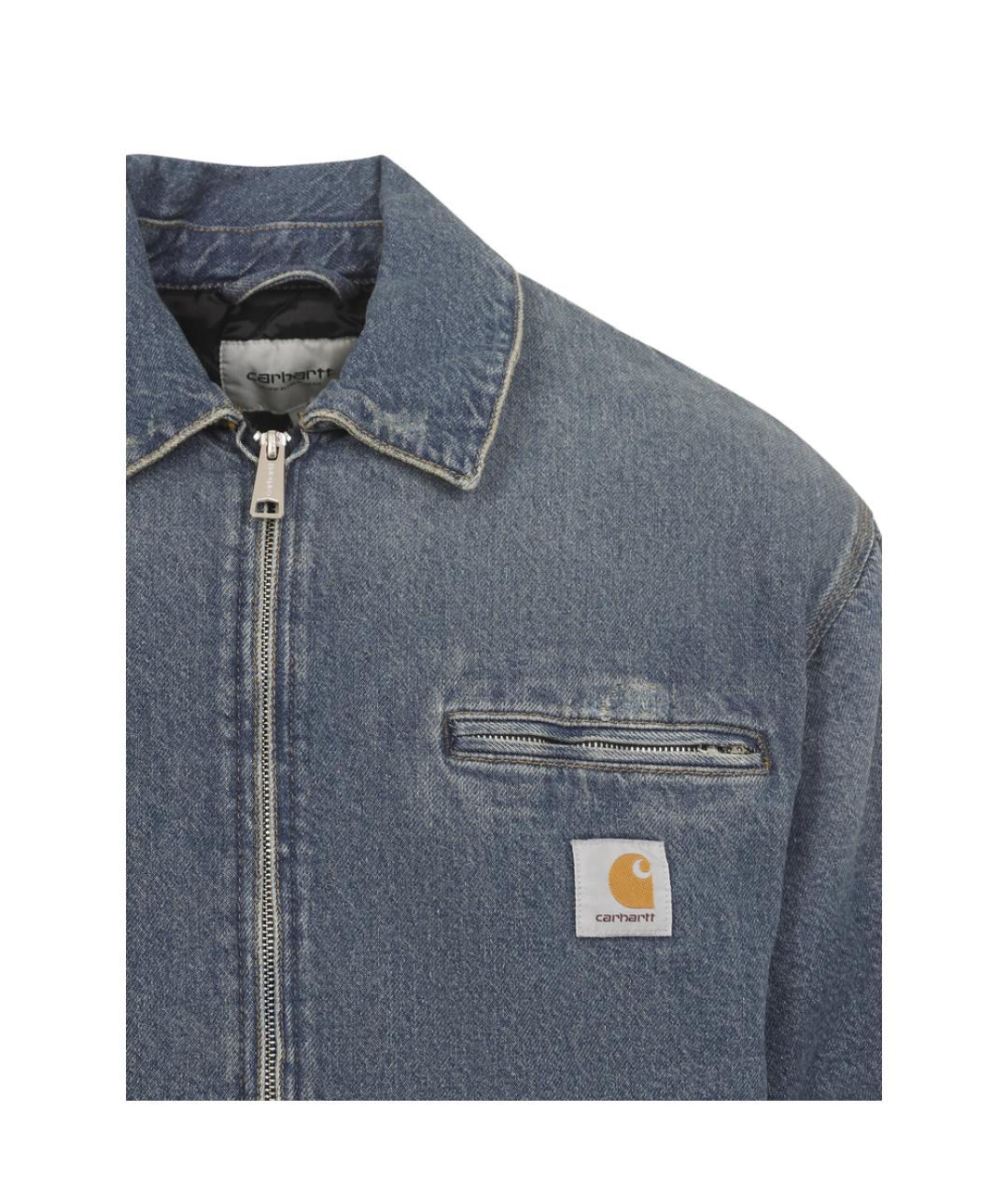CARHARTT Синяя хлопковая куртка, фото 4