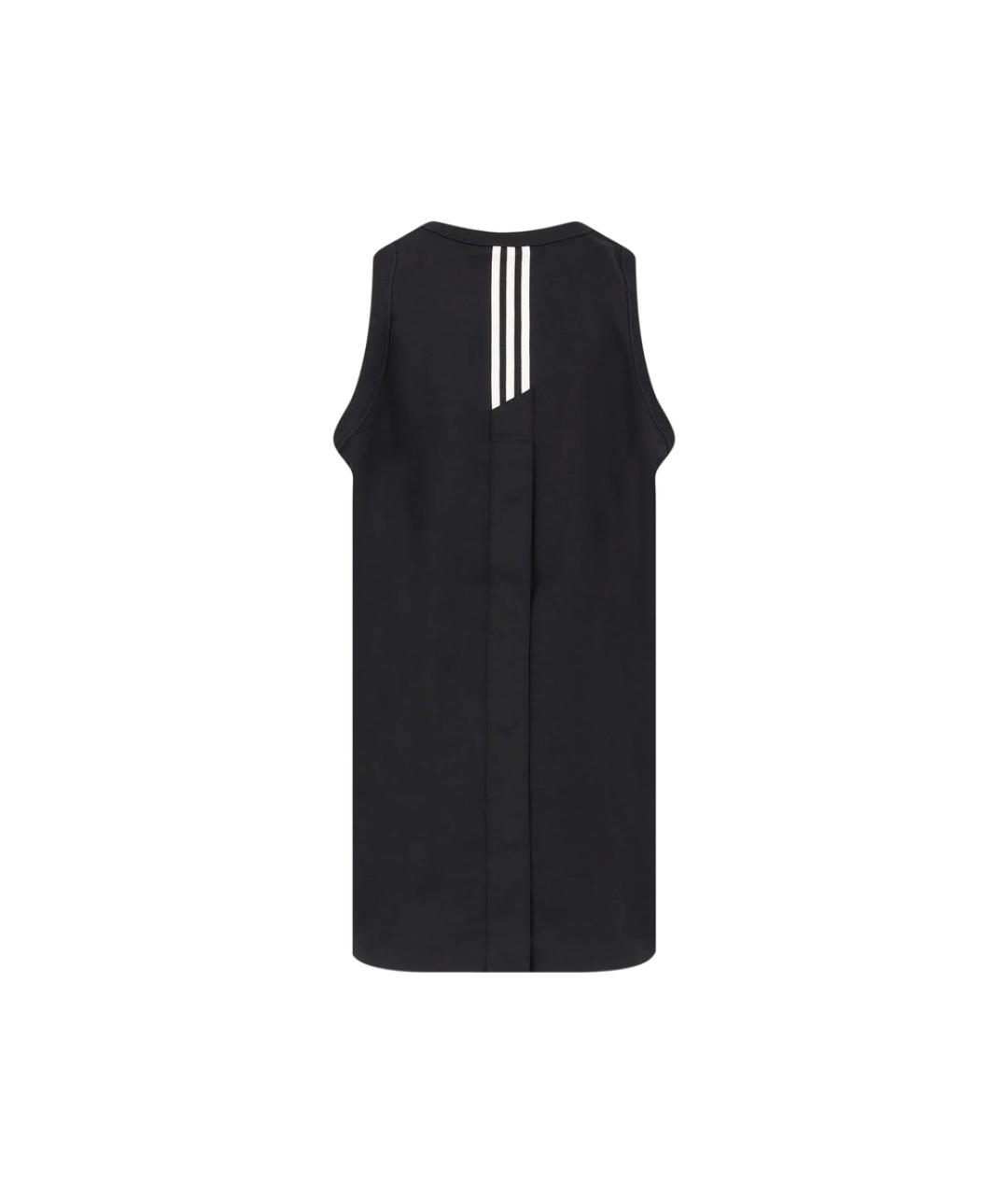 Y-3 Черная синтетическая футболка, фото 2