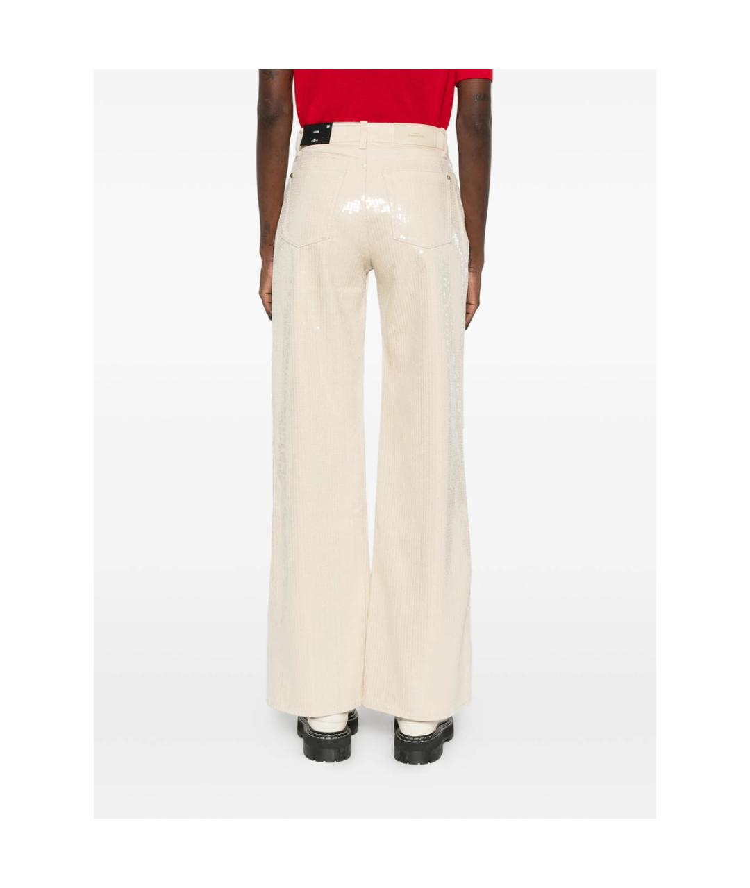 7 FOR ALL MANKIND Хлопковые джинсы клеш, фото 2
