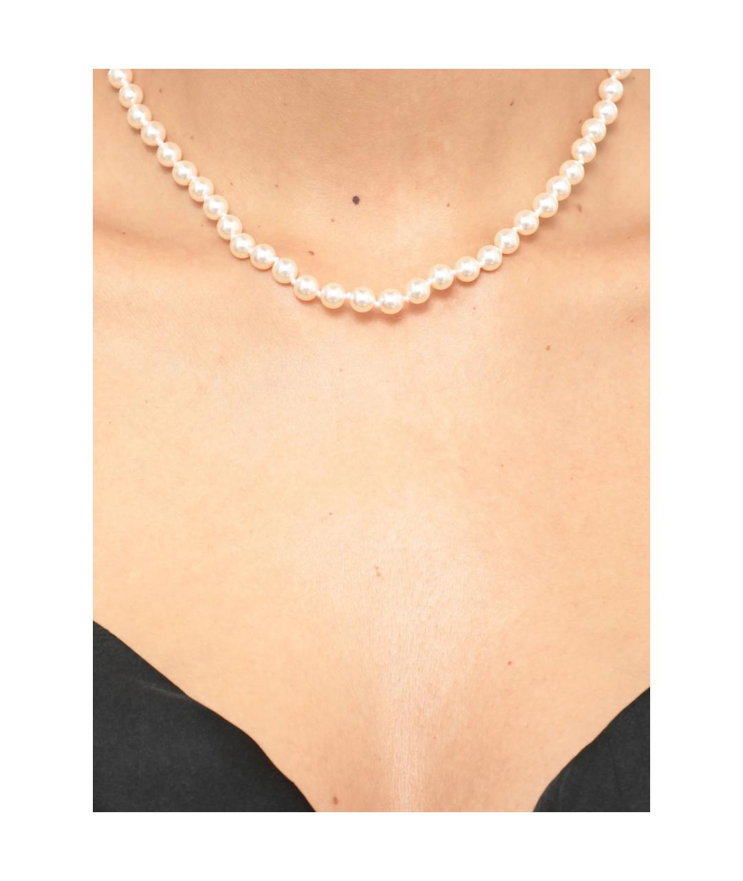 VIVIENNE WESTWOOD Белое колье, фото 4