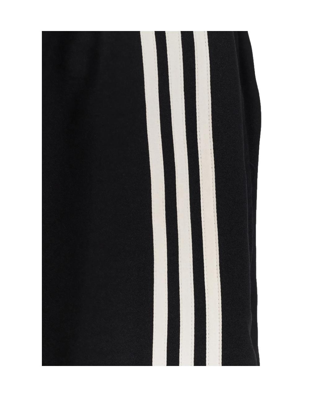 Y-3 Черные полиэстеровые повседневные брюки, фото 2