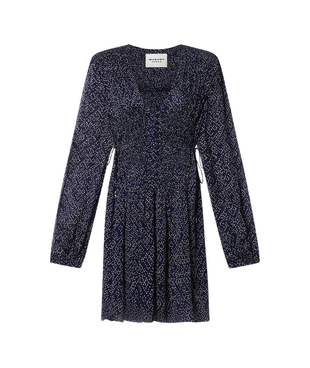 ISABEL MARANT ETOILE Синее вискозное повседневное платье, фото 1