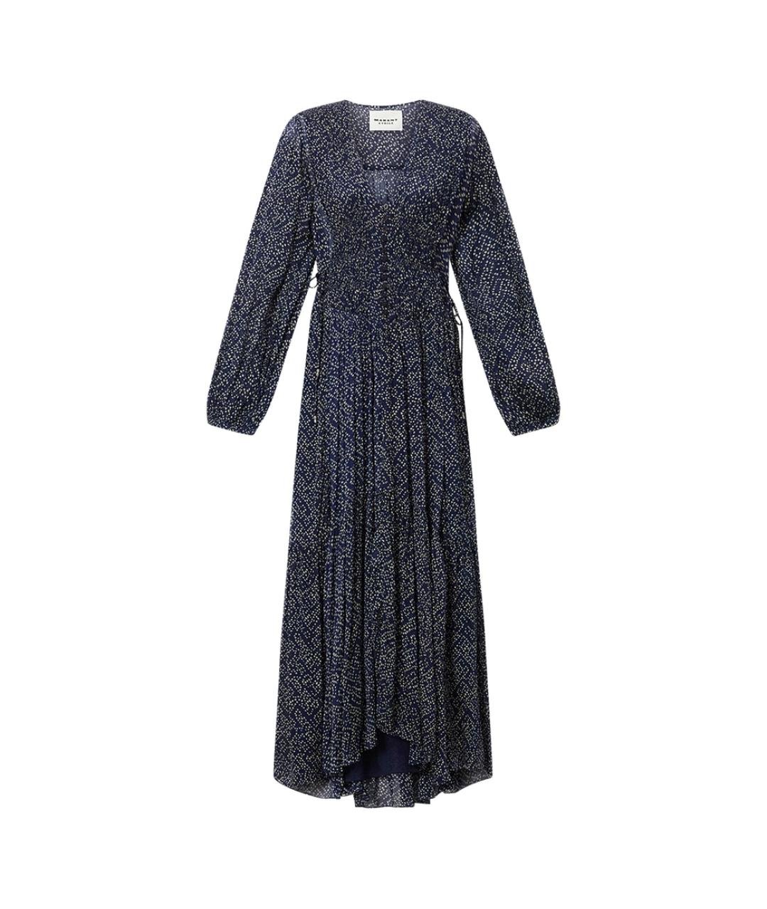 ISABEL MARANT ETOILE Синее вискозное повседневное платье, фото 1