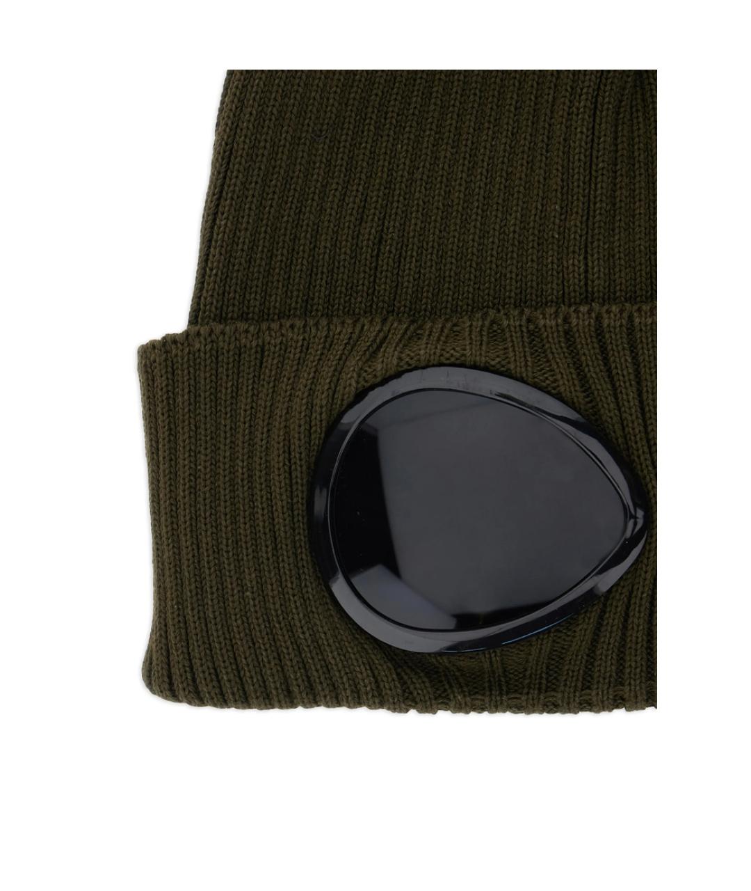 CP COMPANY Зеленая хлопковая кепка/бейсболка, фото 3