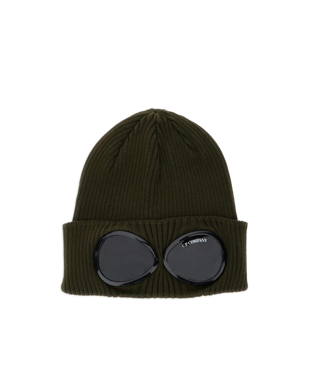 CP COMPANY Зеленая хлопковая кепка/бейсболка, фото 1