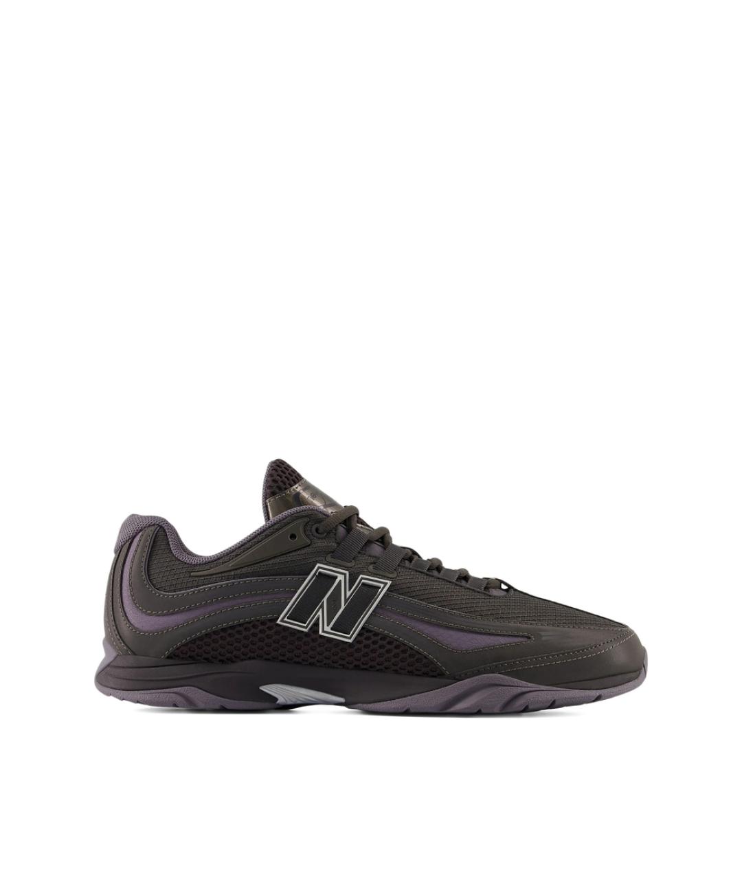 NEW BALANCE Серые текстильные низкие кроссовки / кеды, фото 1