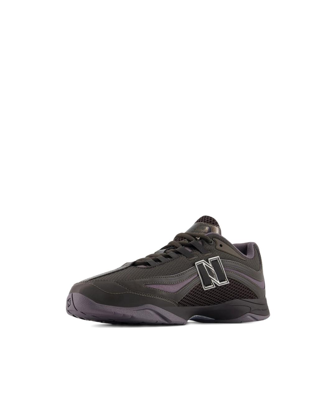 NEW BALANCE Серые текстильные низкие кроссовки / кеды, фото 4