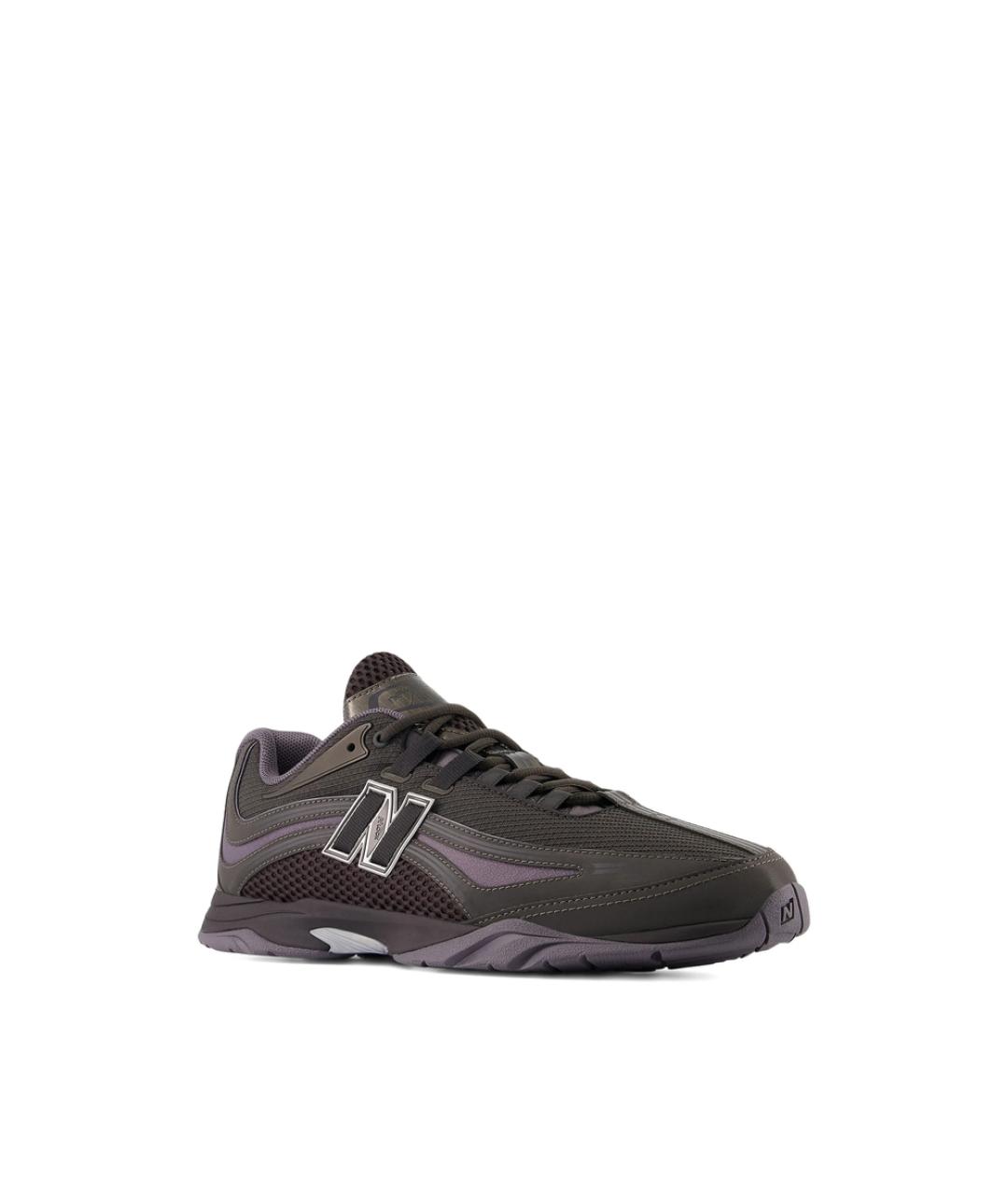 NEW BALANCE Серые текстильные низкие кроссовки / кеды, фото 2