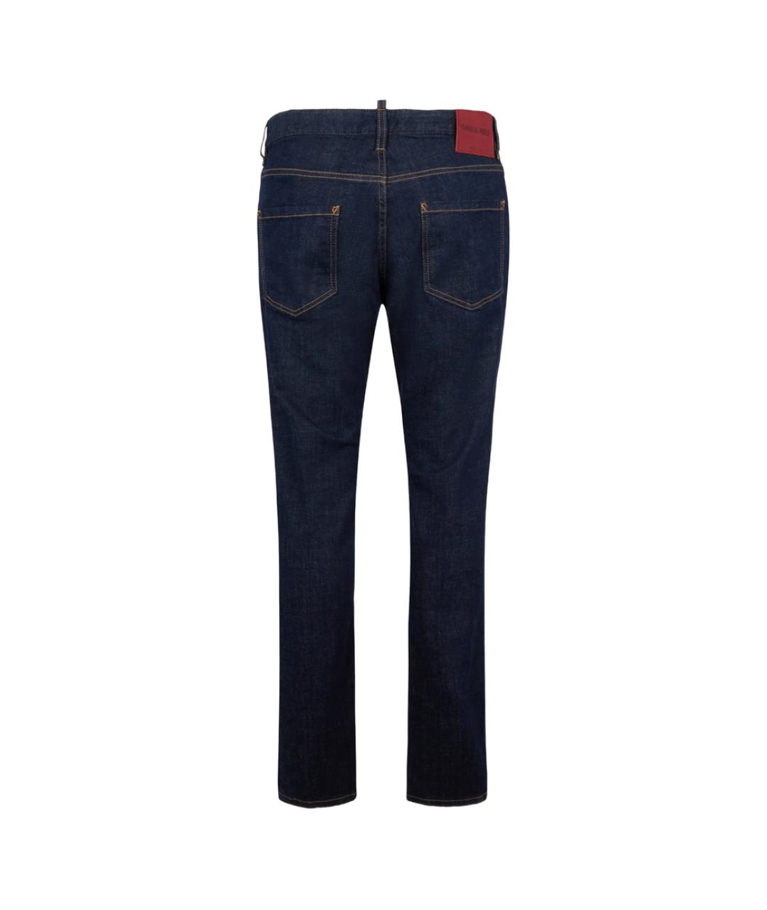 DSQUARED2 Синие хлопковые джинсы скинни, фото 2