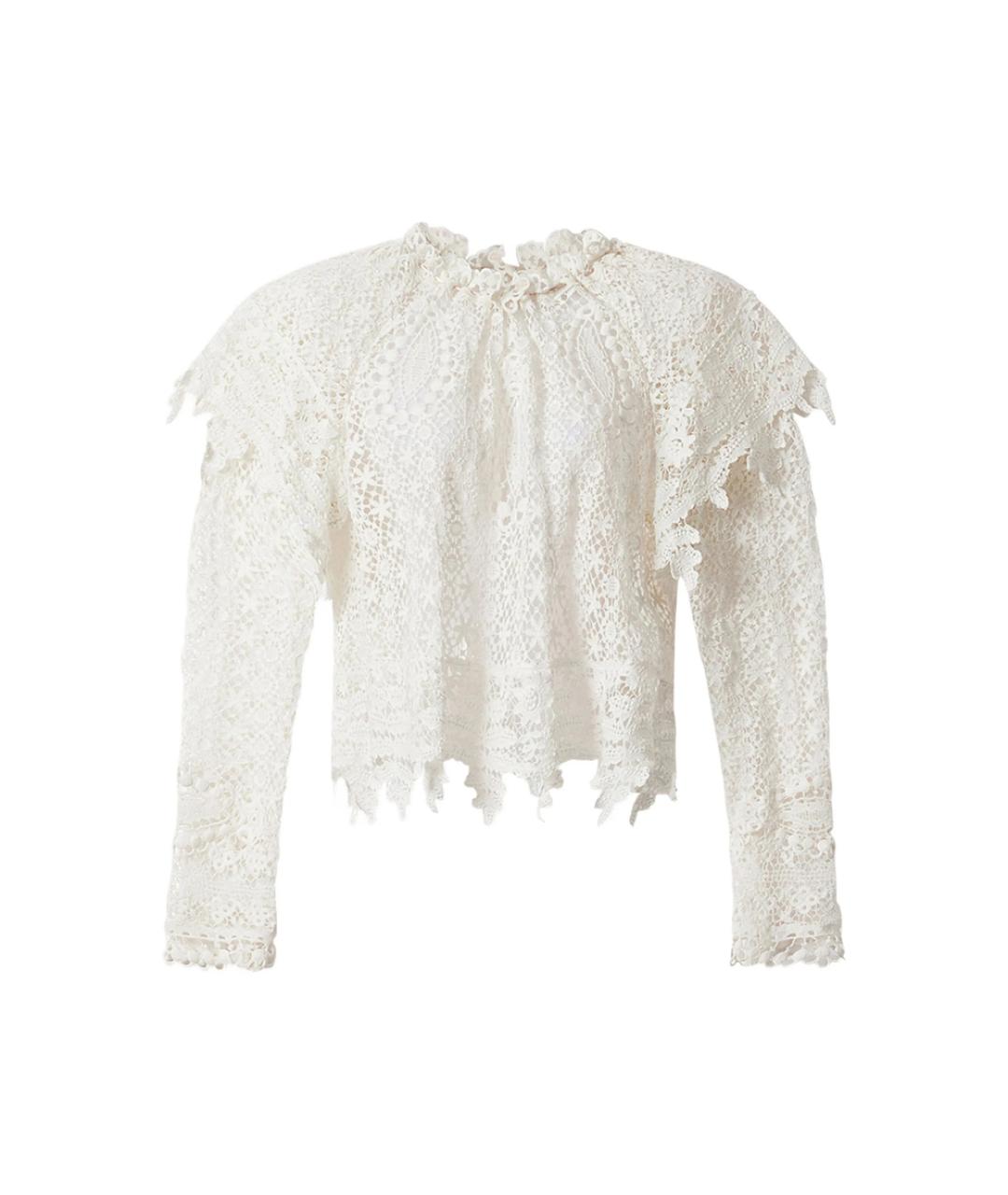 ISABEL MARANT Белая хлопковая блузы, фото 1