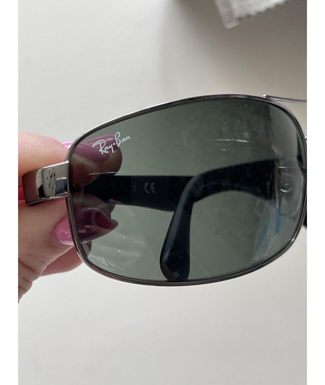 RAY BAN Черные солнцезащитные очки, фото 3