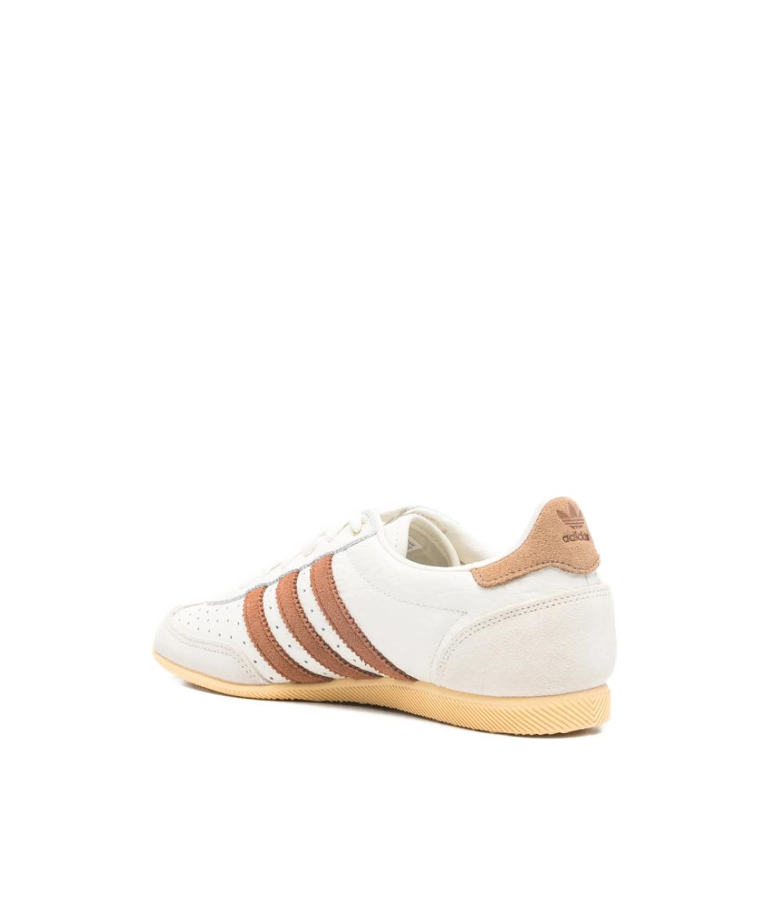 ADIDAS Белые кожаные кроссовки, фото 4