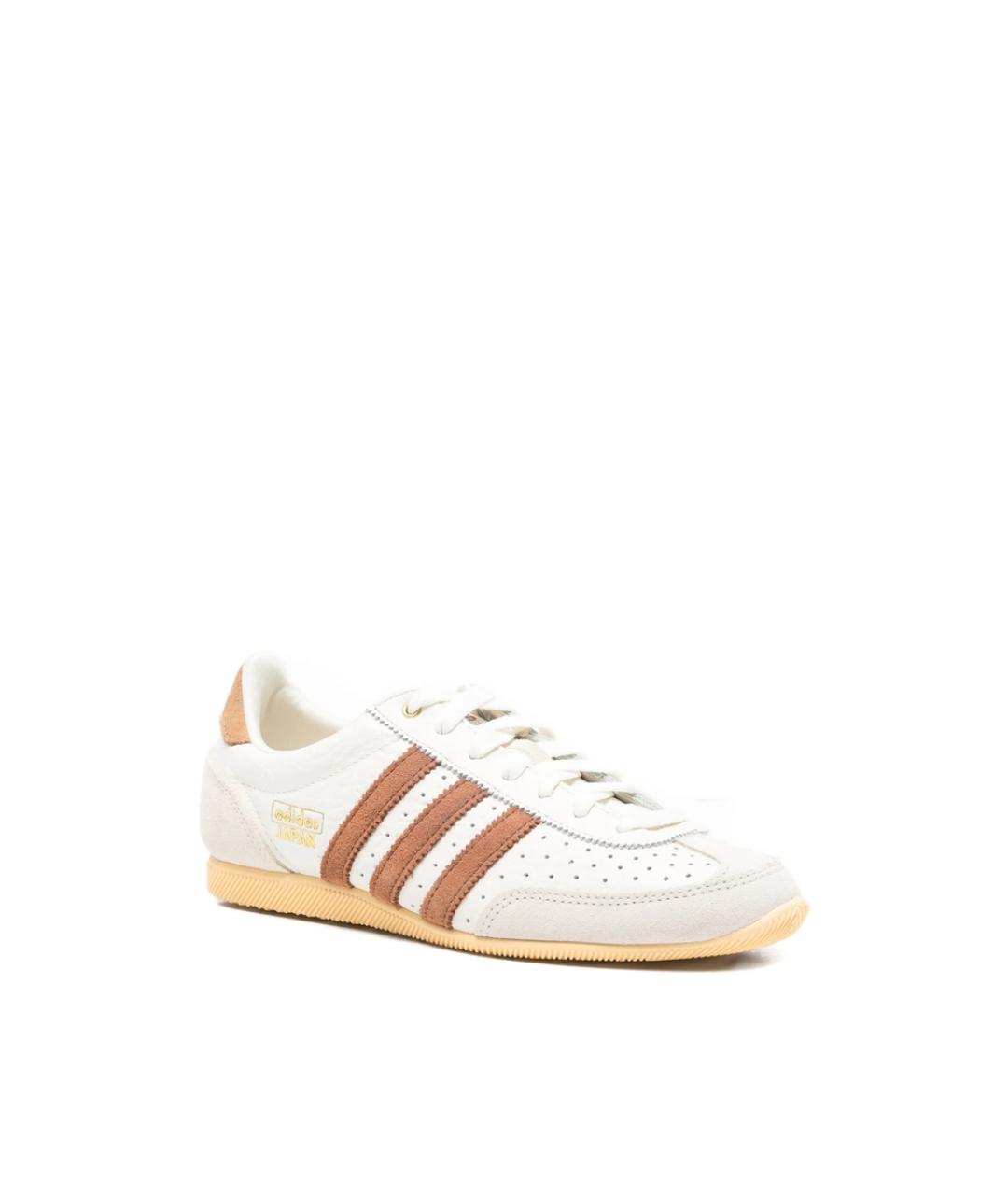 ADIDAS Белые кожаные кроссовки, фото 3