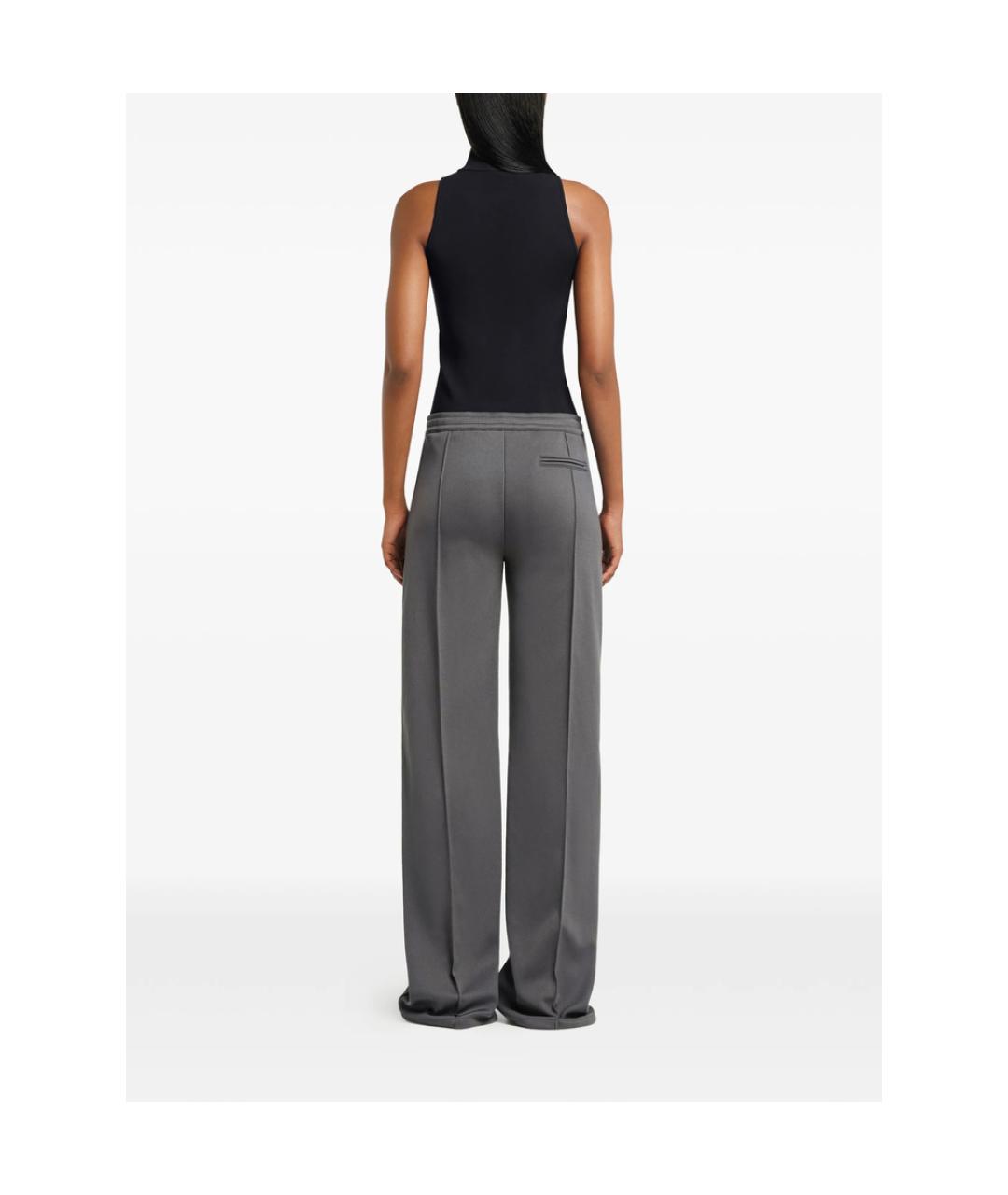 COURREGES Серые полиэстеровые спортивные брюки и шорты, фото 3