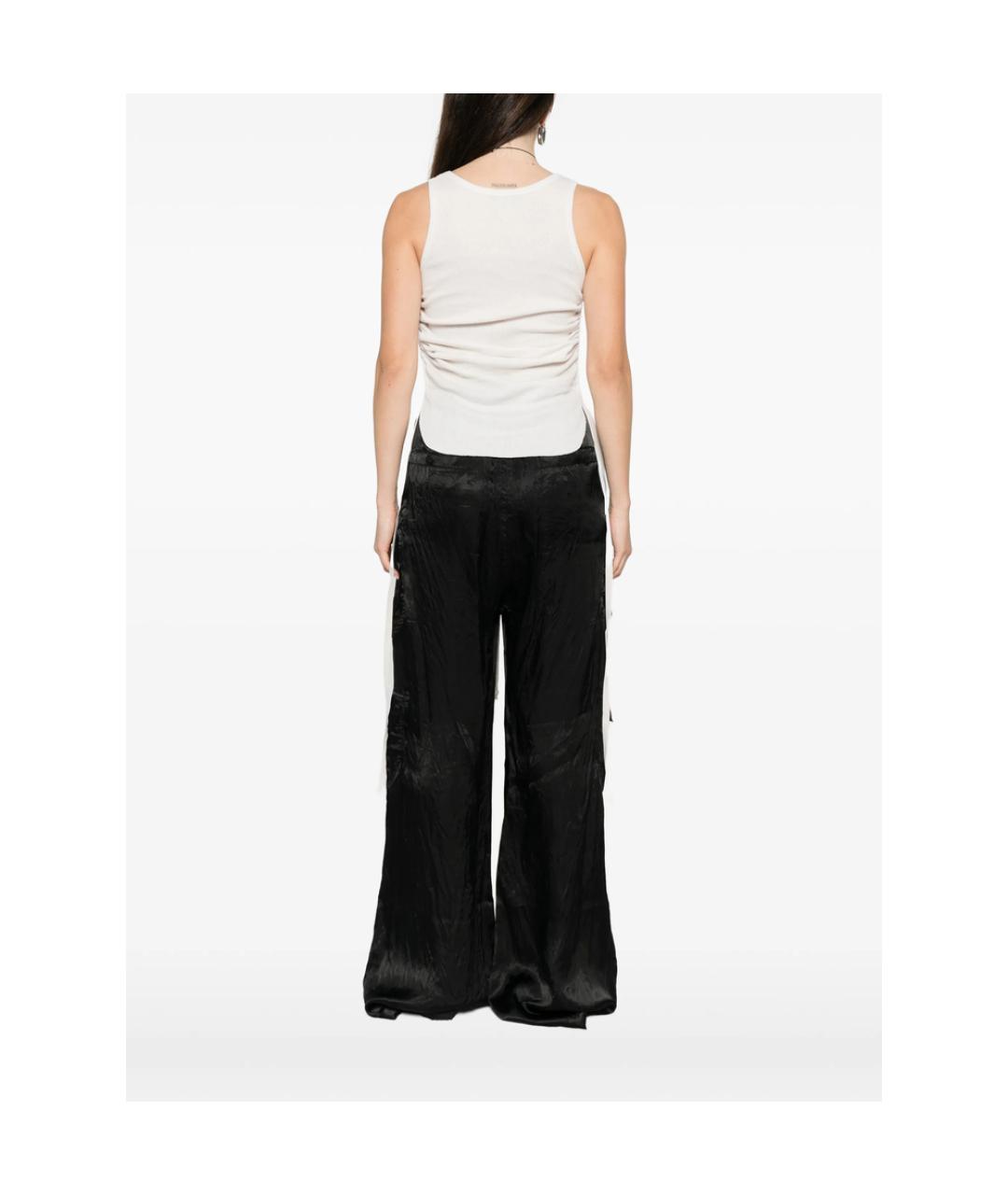 ANN DEMEULEMEESTER Белая хлопковая майка, фото 5