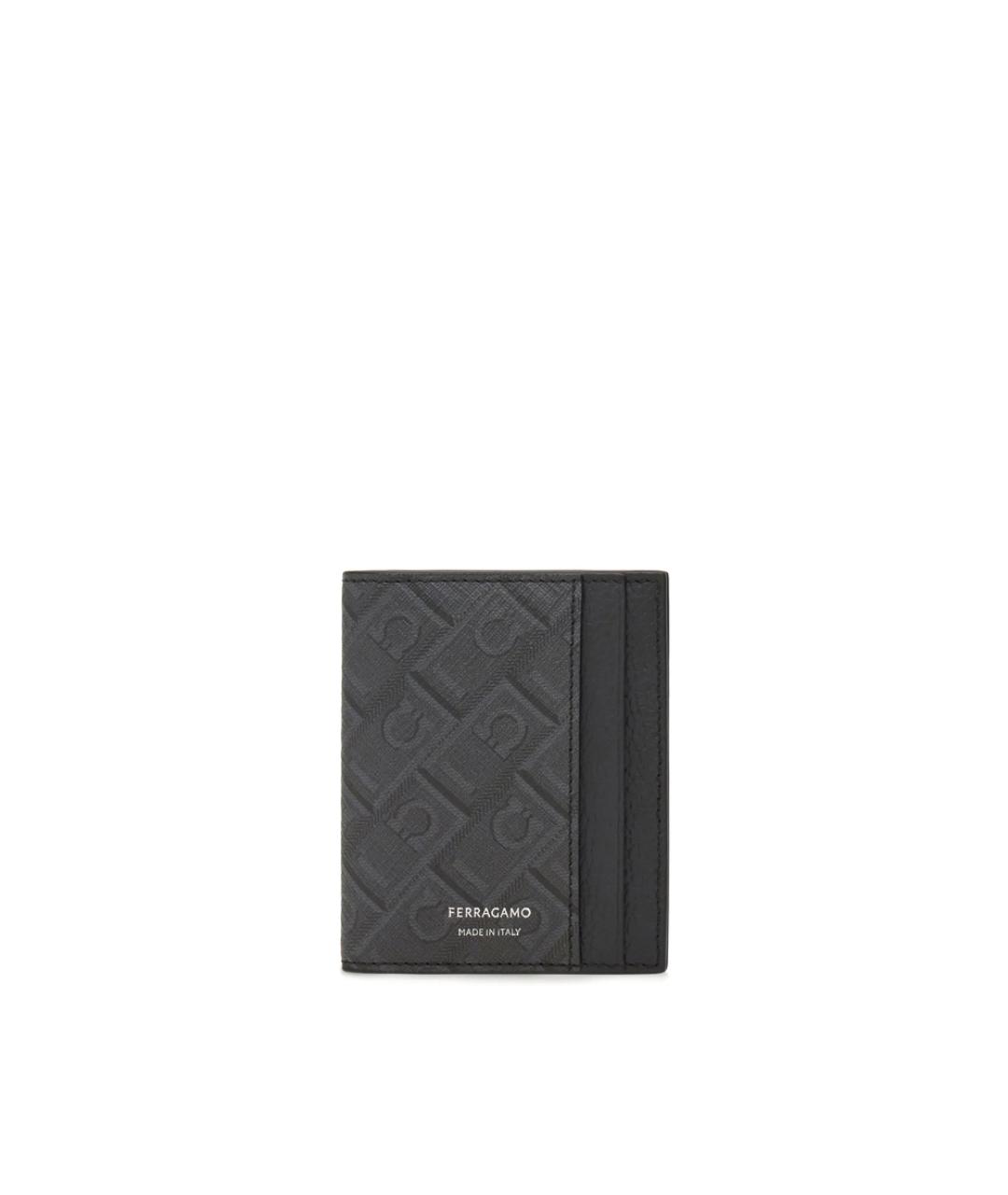 FERRAGAMO Черный кошелек, фото 1