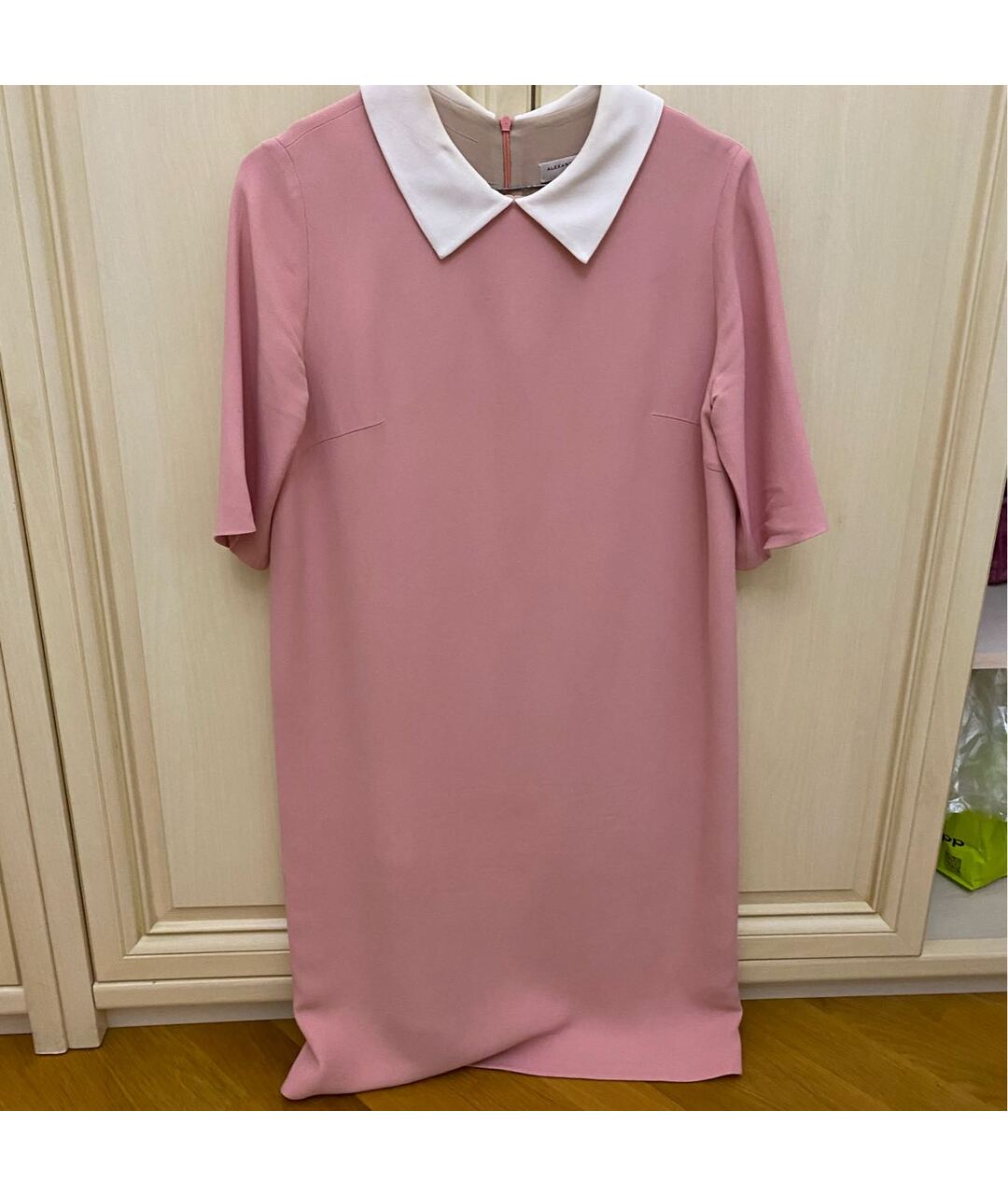 ALEXANDER TEREKHOV Розовое креповое платье, фото 5