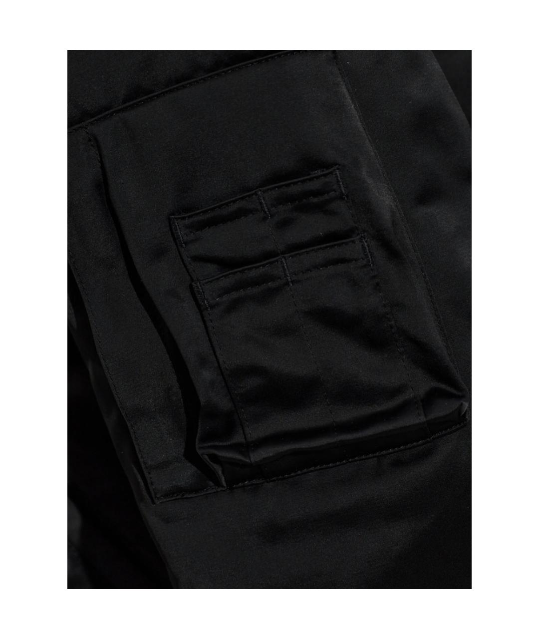 Y-3 Черная полиэстеровая куртка, фото 4