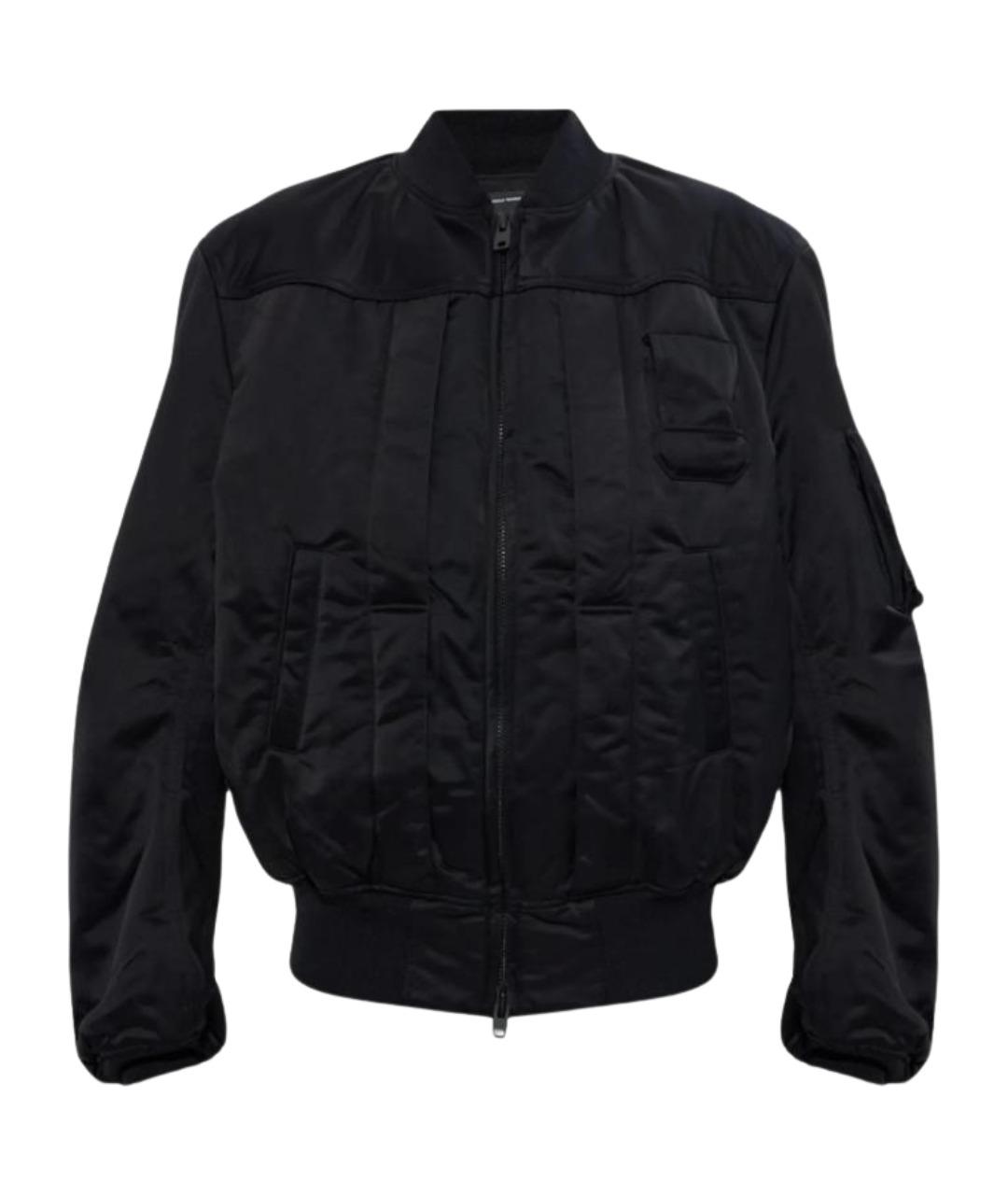 Y-3 Черная полиэстеровая куртка, фото 1