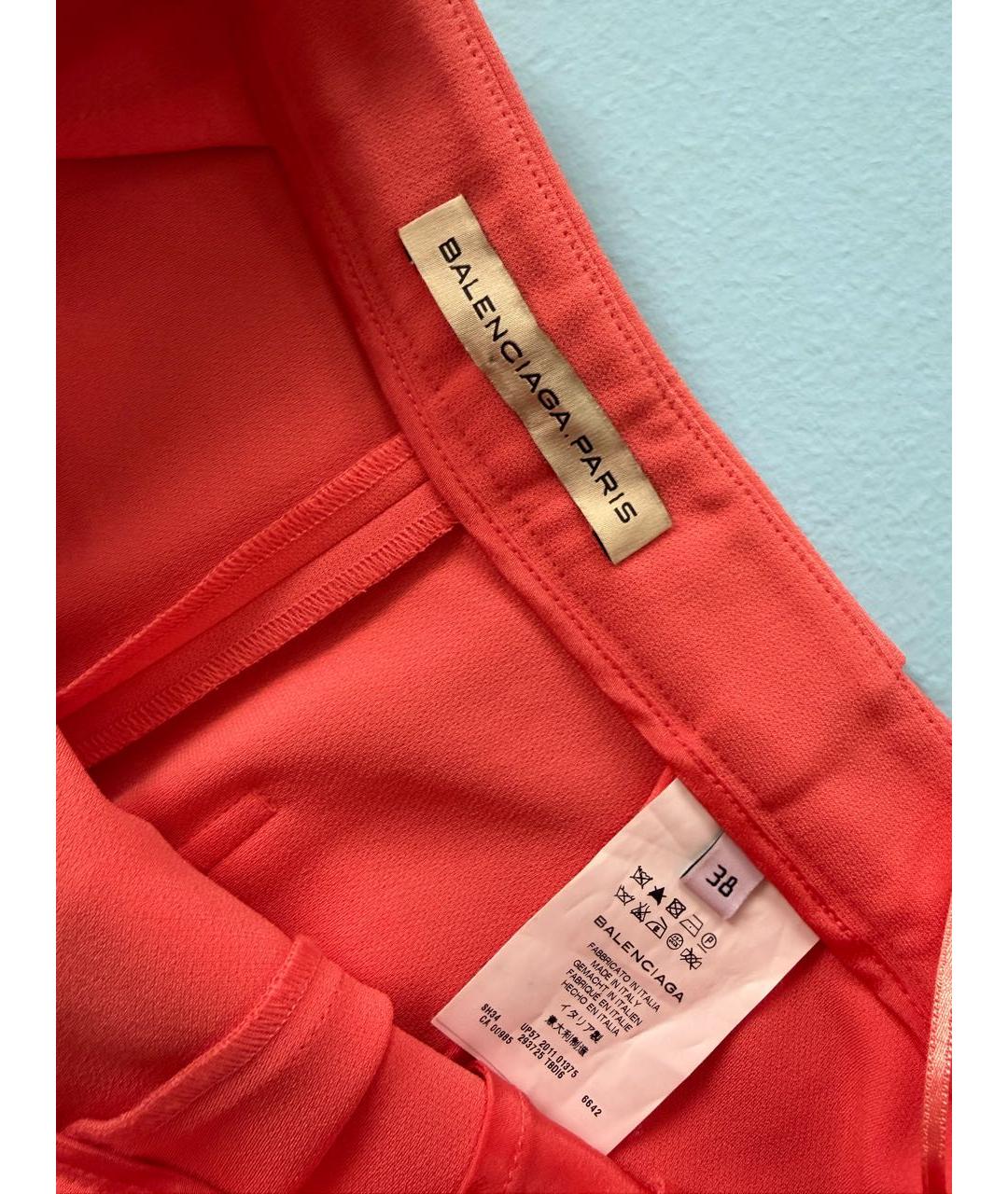 BALENCIAGA Коралловые шорты, фото 4