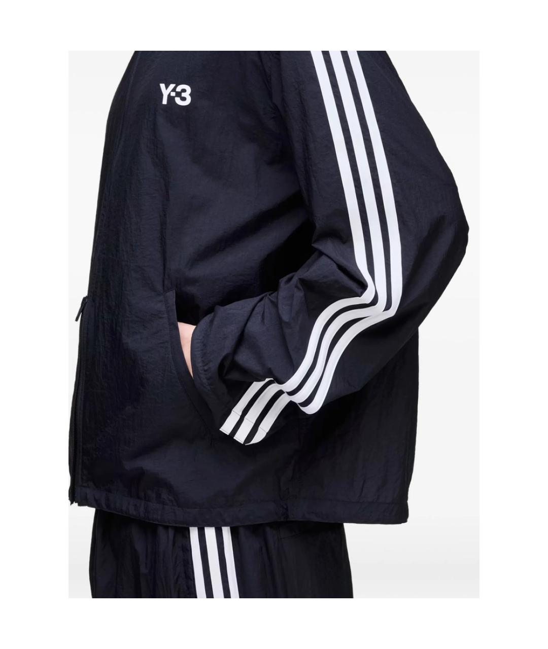 Y-3 Синяя полиамидовая куртка, фото 4