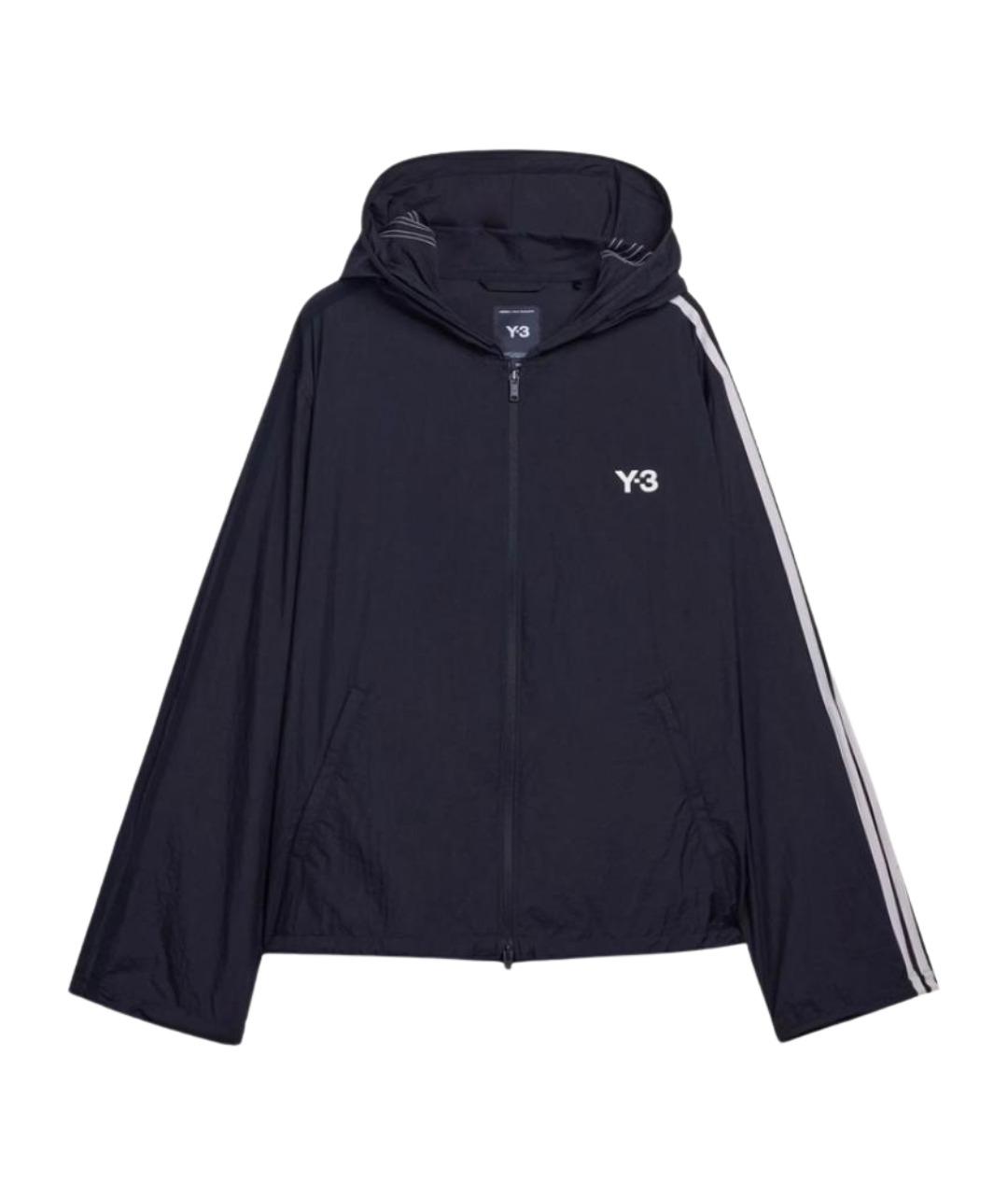 Y-3 Синяя полиамидовая куртка, фото 1