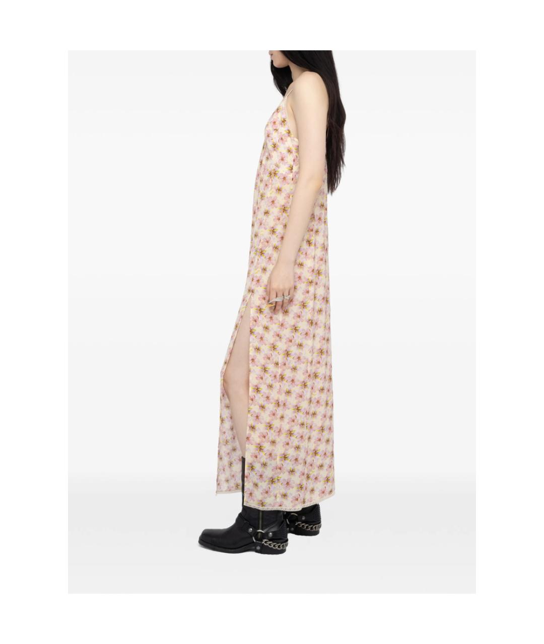 ZADIG & VOLTAIRE Мульти вискозное повседневное платье, фото 2