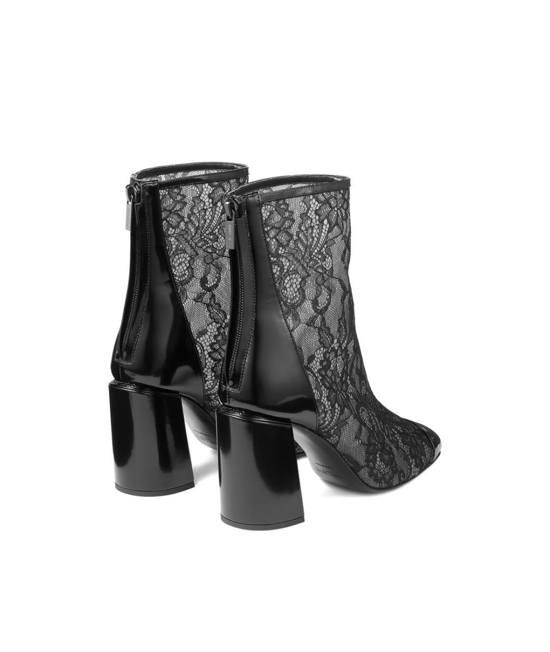 JIMMY CHOO Черные текстильные ботильоны, фото 2