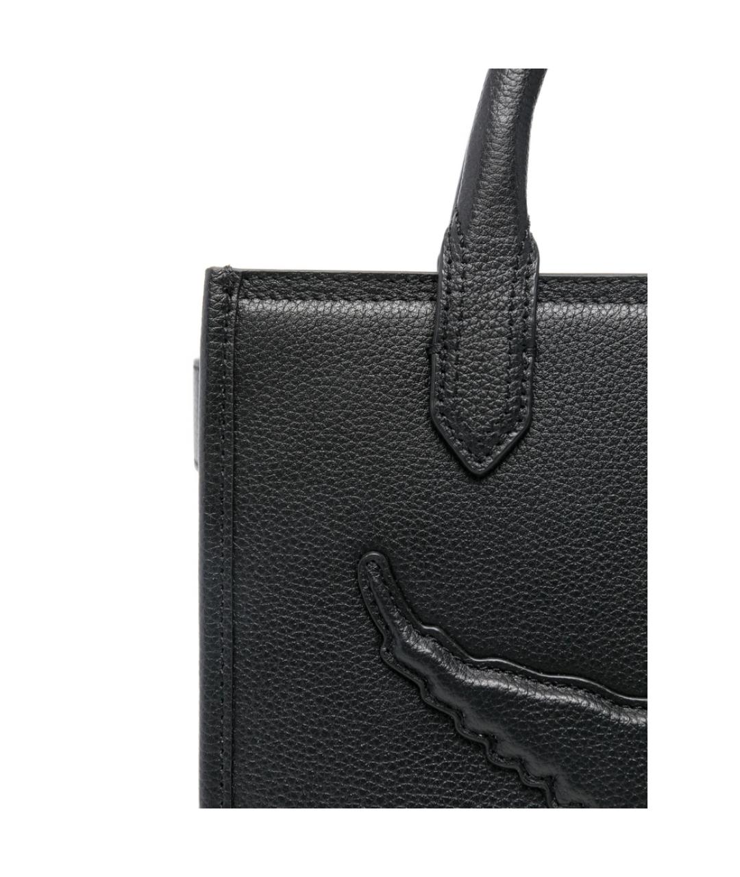 ZADIG & VOLTAIRE Черная кожаная сумка тоут, фото 2