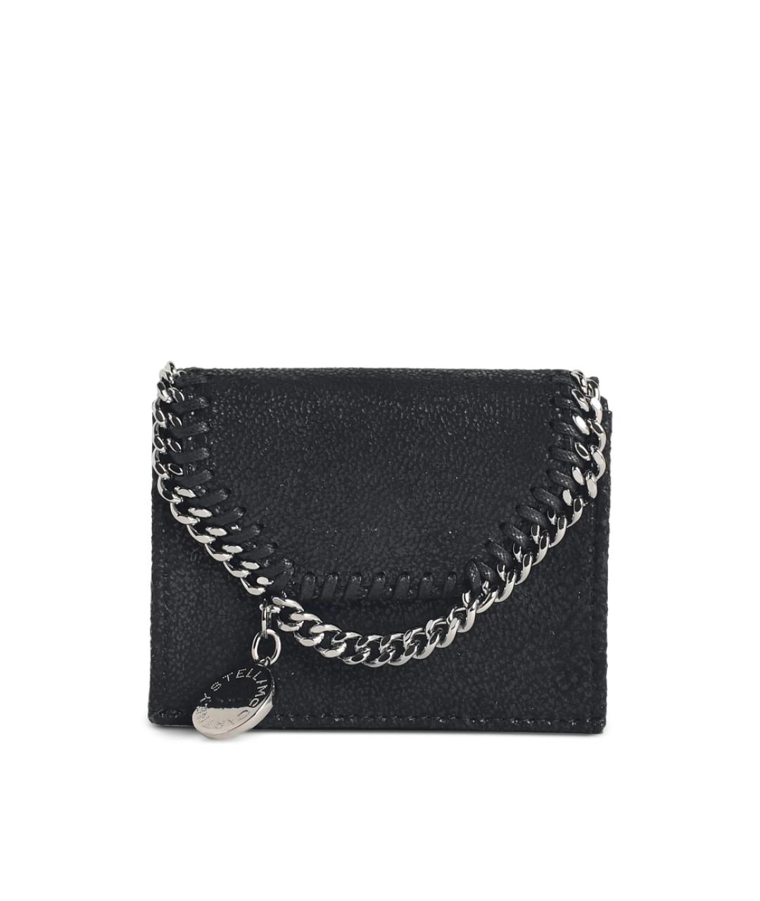 STELLA MCCARTNEY Черный кошелек из искусственной кожи, фото 1