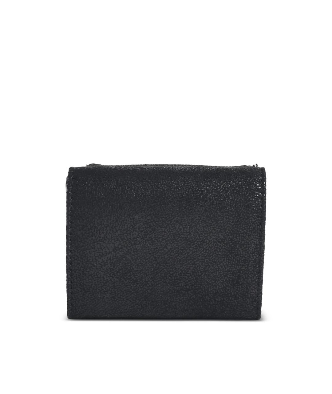 STELLA MCCARTNEY Черный кошелек из искусственной кожи, фото 3