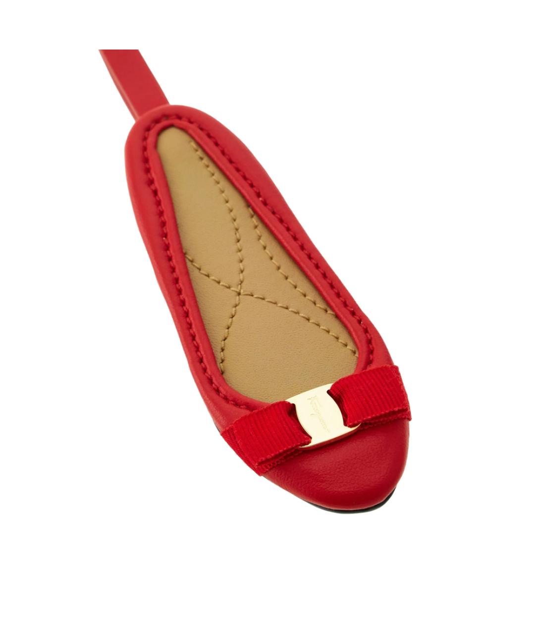 FERRAGAMO Красный брелок, фото 2