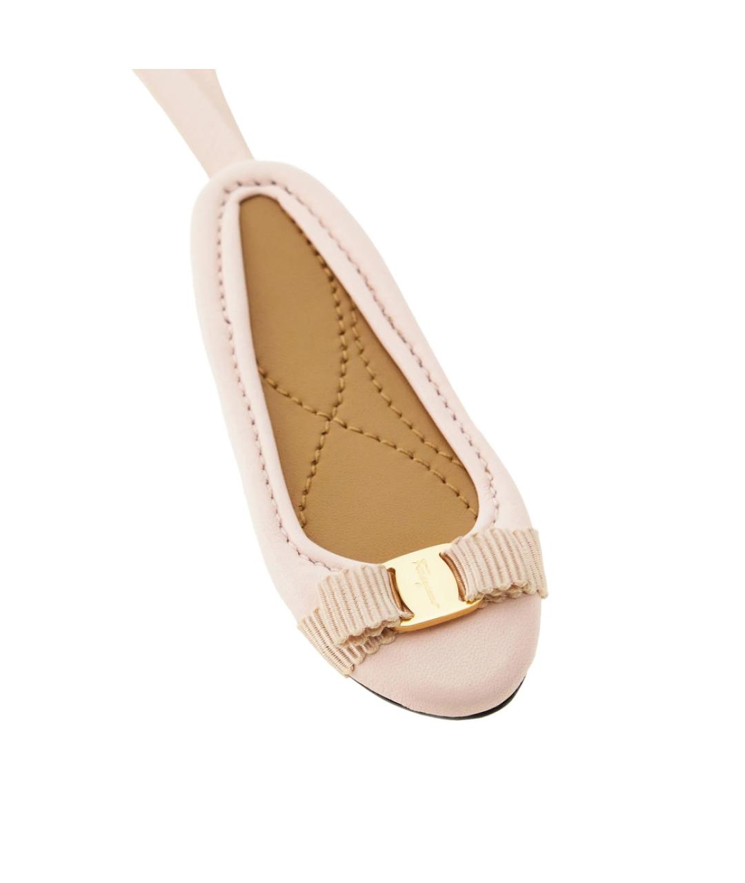 FERRAGAMO Розовый брелок, фото 2