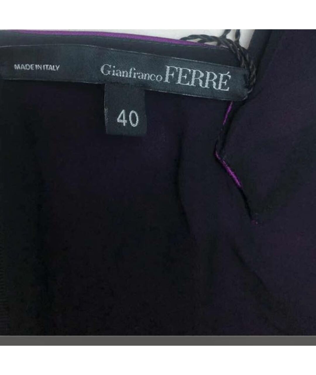 GIANFRANCO FERRE Фиолетовое вечернее платье, фото 4