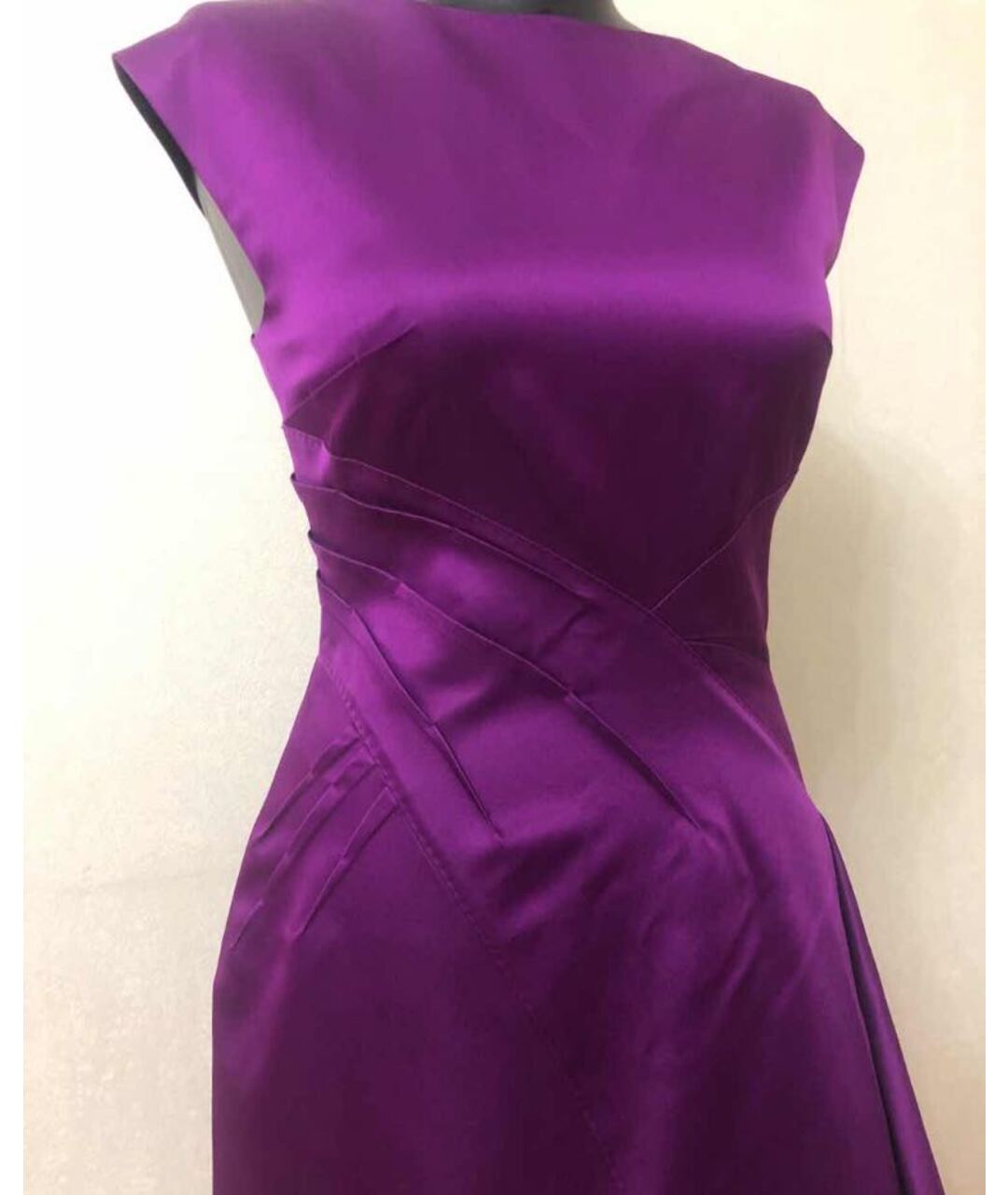 GIANFRANCO FERRE Фиолетовое вечернее платье, фото 3
