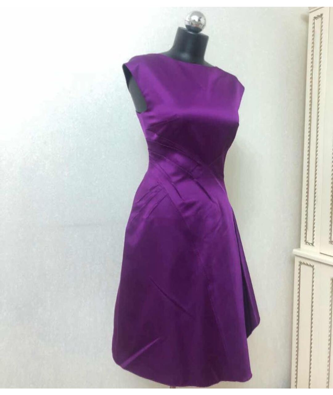 GIANFRANCO FERRE Фиолетовое вечернее платье, фото 7