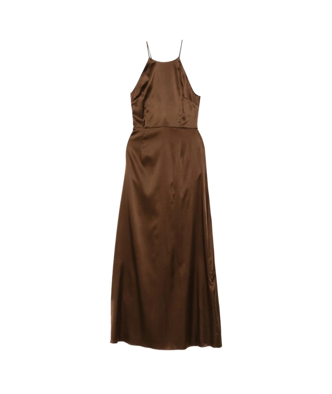 THE GARMENT Коричневое полиэстеровое коктейльное платье, фото 1