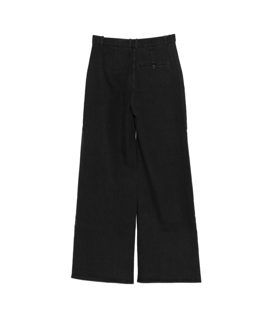 THE GARMENT Черные полиэстеровые брюки широкие, фото 3