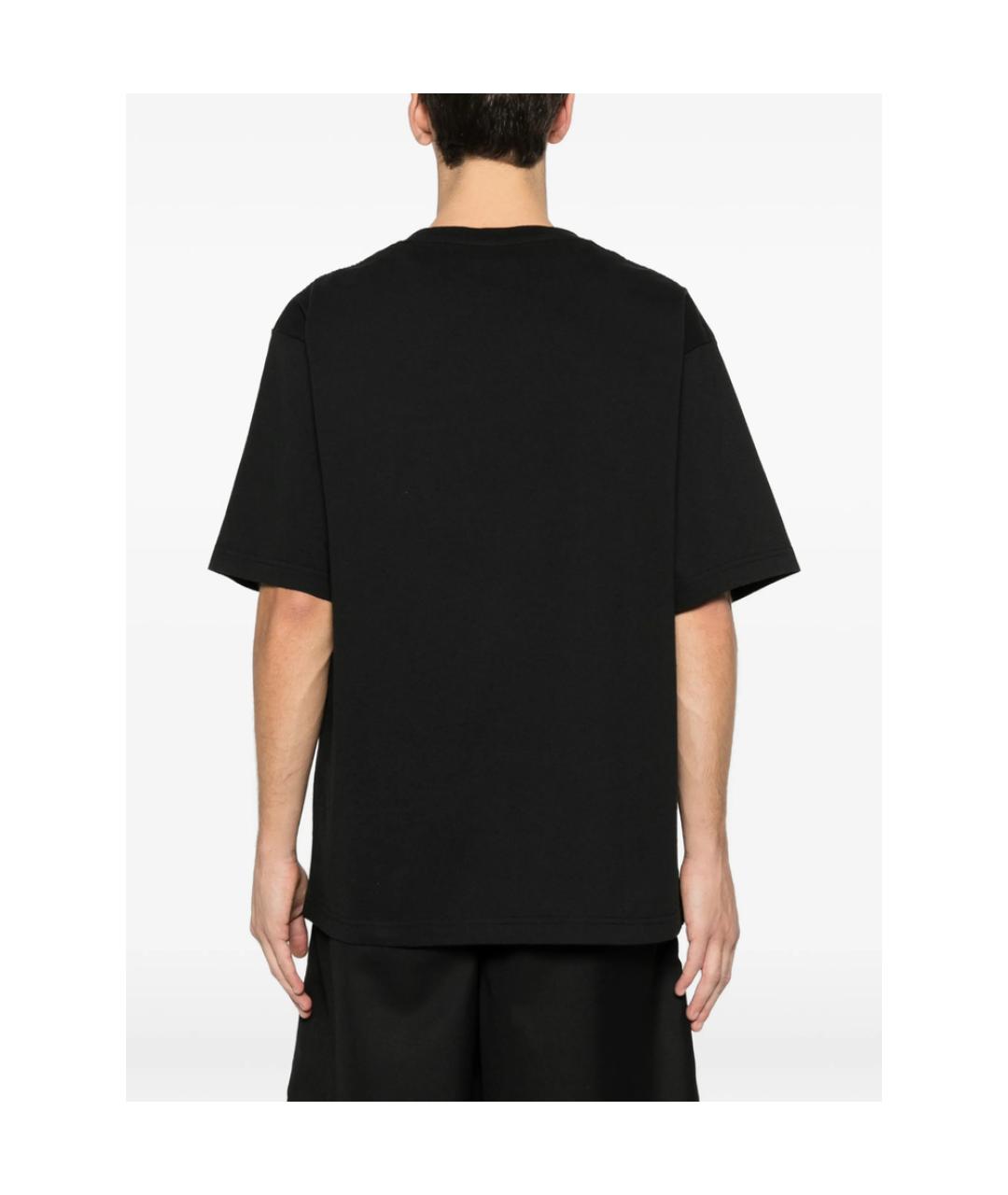KENZO Черная хлопковая футболка, фото 3
