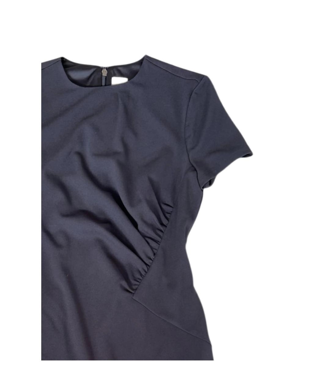 CALVIN KLEIN Черное полиэстеровое повседневное платье, фото 2