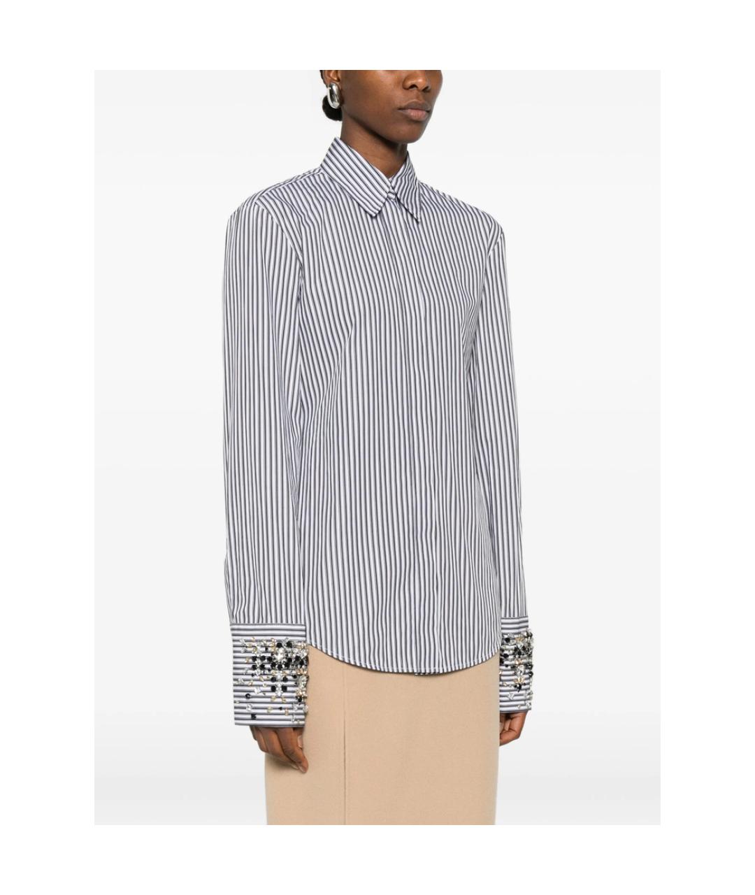 SPORTMAX Мульти хлопковая рубашка, фото 3