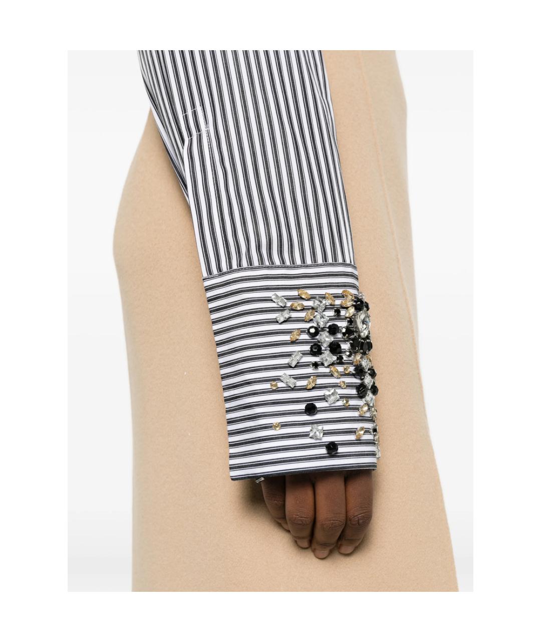 SPORTMAX Мульти хлопковая рубашка, фото 4