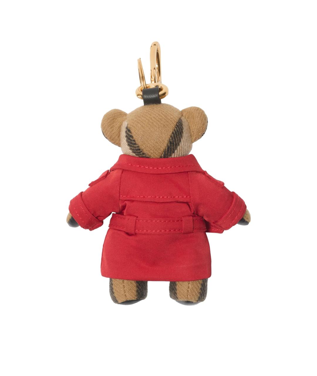 BURBERRY Красный брелок, фото 1