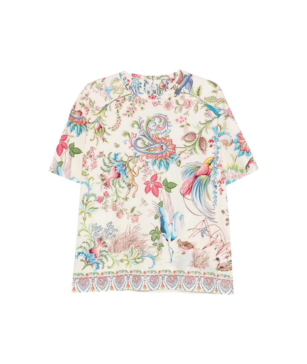 ETRO Мульти хлопковая футболка, фото 1