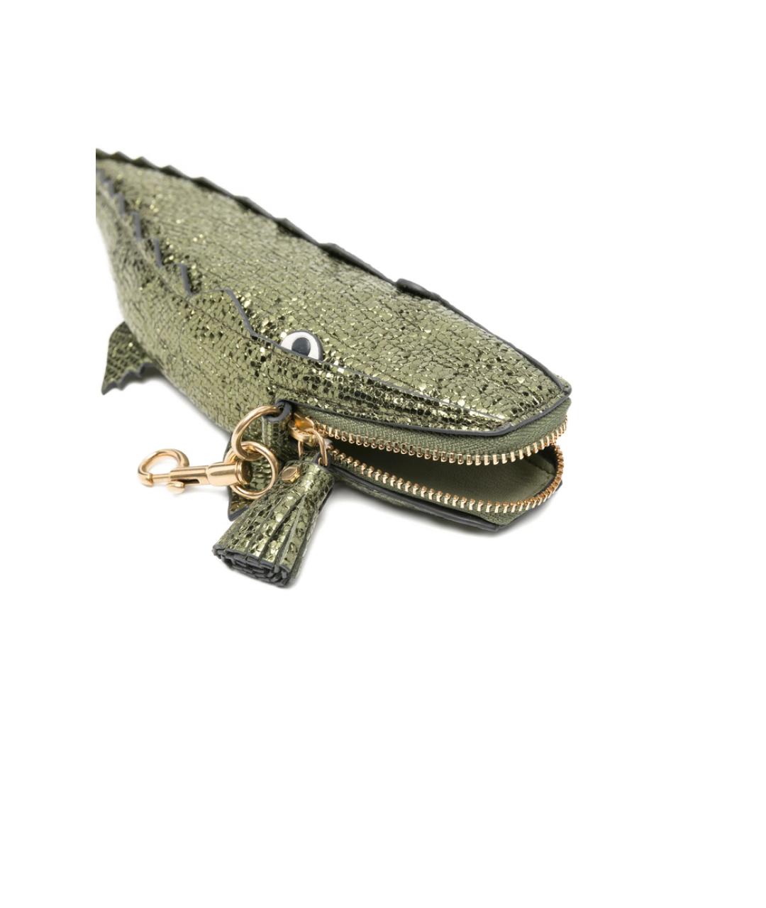 ANYA HINDMARCH Зеленый брелок, фото 2