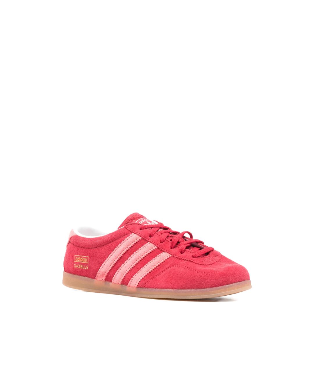 ADIDAS Розовые замшевые кеды, фото 2