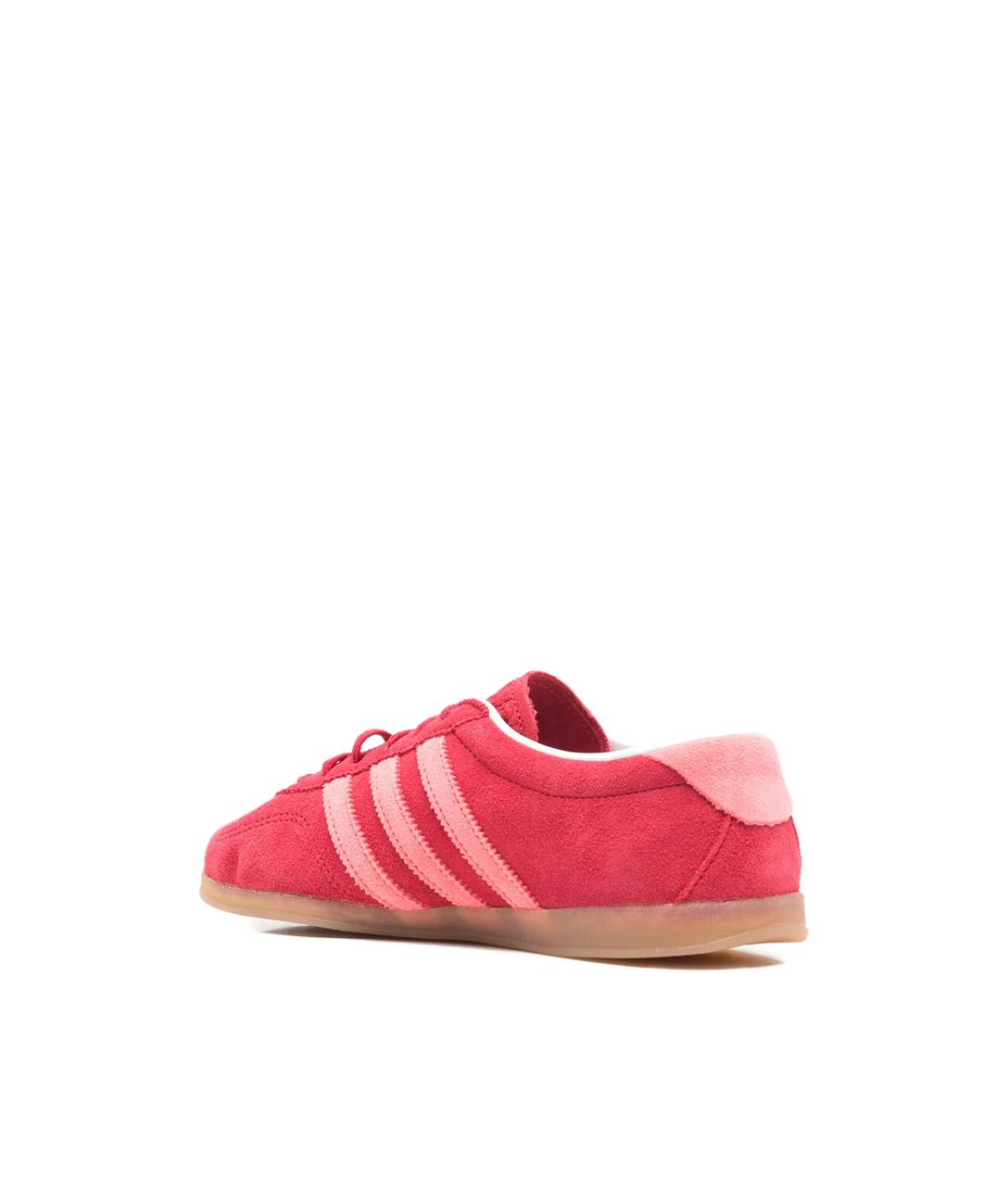 ADIDAS Розовые замшевые кеды, фото 3