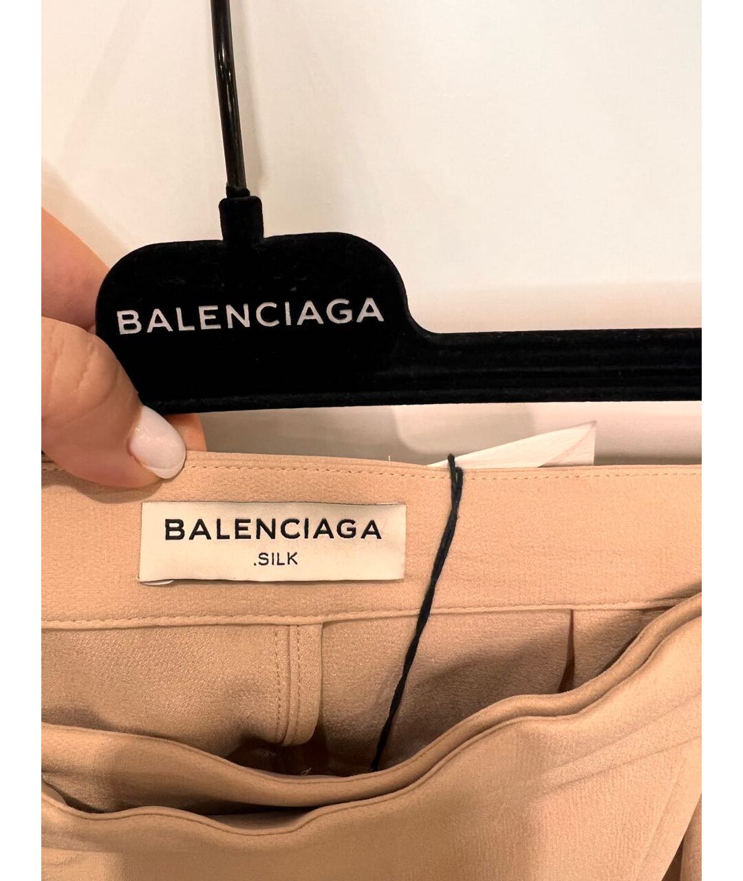 BALENCIAGA Бежевые шорты, фото 4