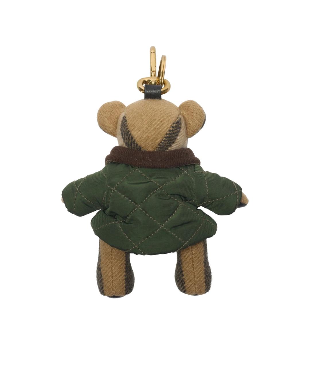BURBERRY Коричневый брелок, фото 2