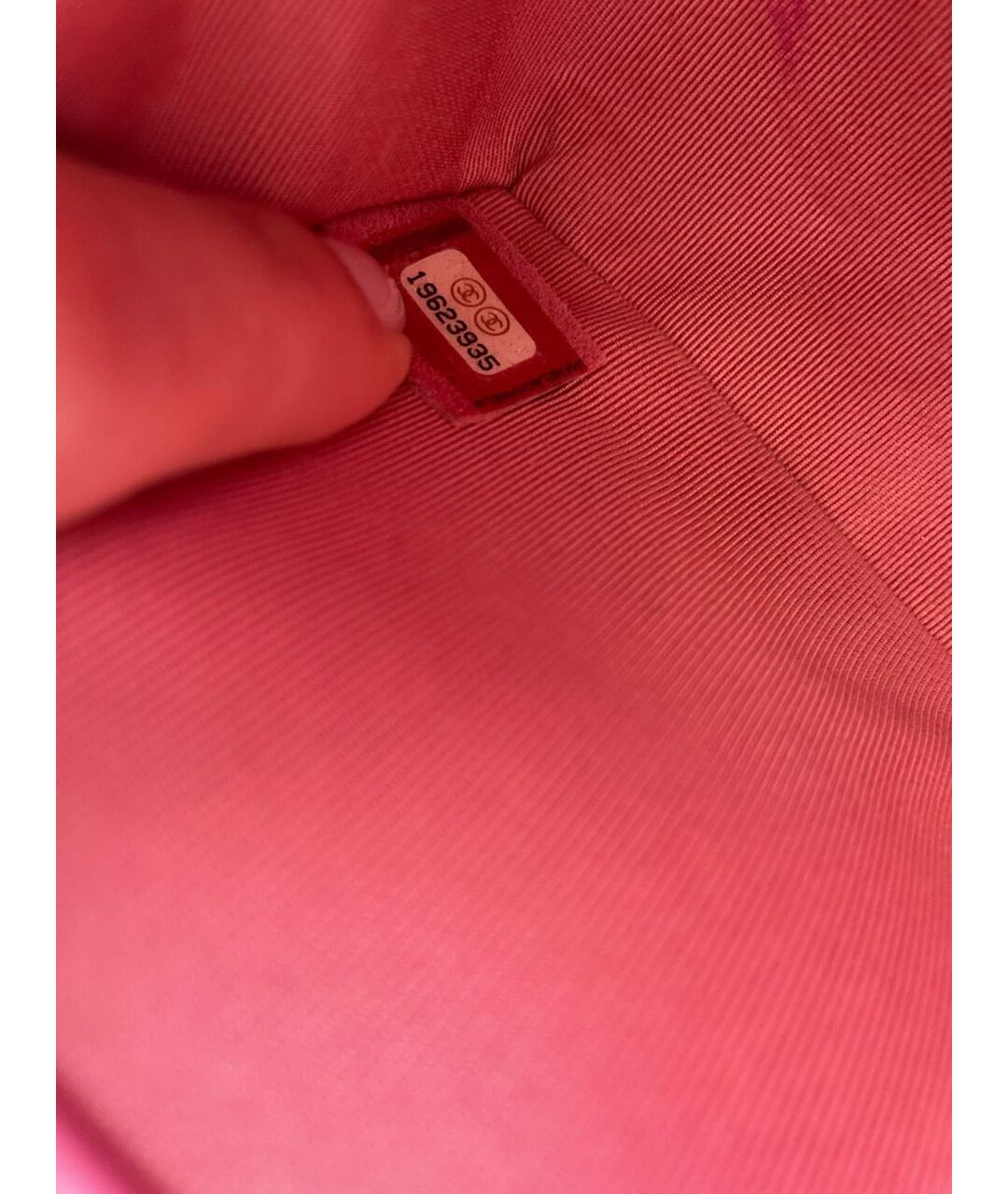 CHANEL PRE-OWNED Розовая сумка через плечо из лакированной кожи, фото 6